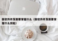 做软件开发需要掌握什么（做软件开发需要掌握什么技能）